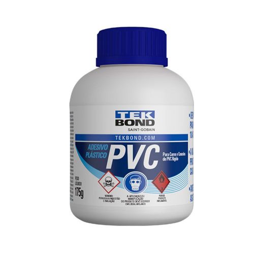 Adesivo Plástico PVC Frasco 175g Tekbond