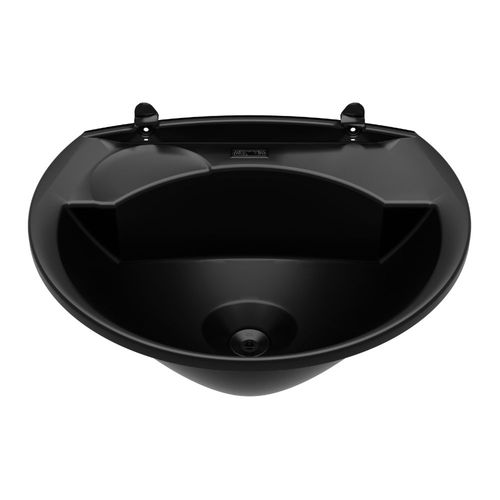 Lavatório Plástico Suspenso 36x28cm 3,8L Preto