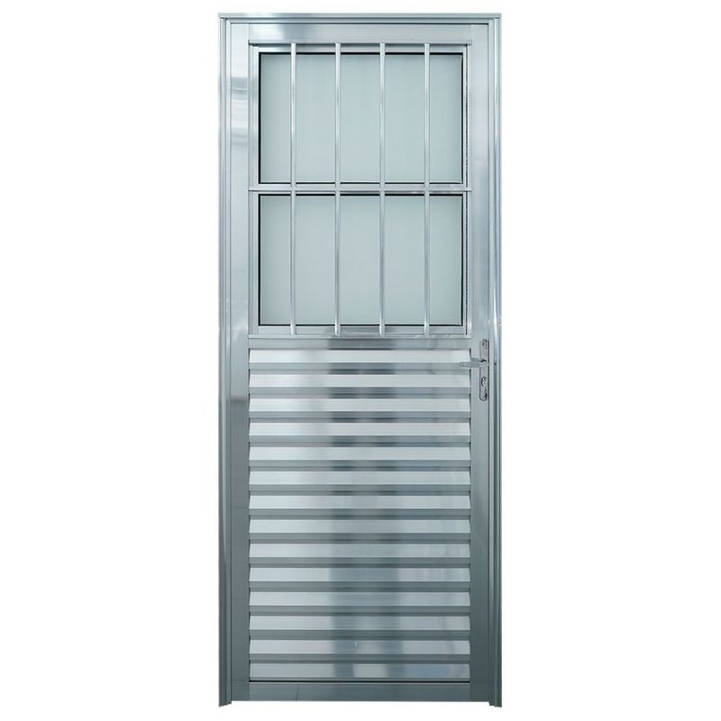 Porta-Postigo-Vidro-Boreal-Aluminio-Brilhante-Esquerdo-210X80cm