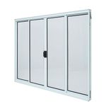 Janela-de-Correr-4-Folhas-sem-Grade-Aluminio-Branco-100x200cm