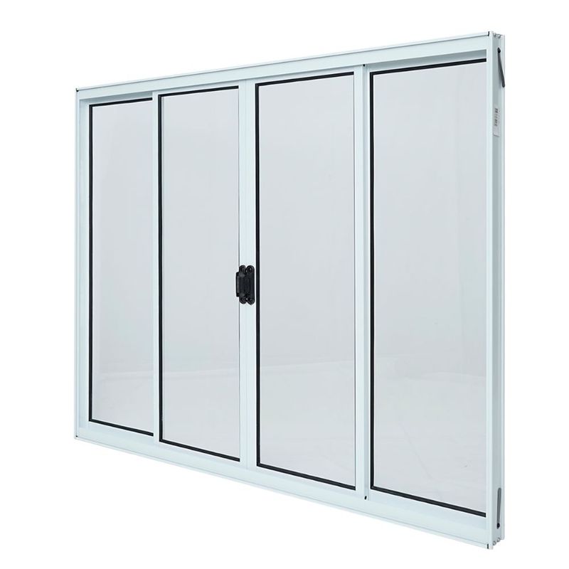 Janela-de-Correr-4-Folhas-sem-Grade-Aluminio-Branco-120x200cm