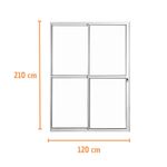 Porta-de-Correr-2-Folhas-Aluminio-Branco-210x120cm