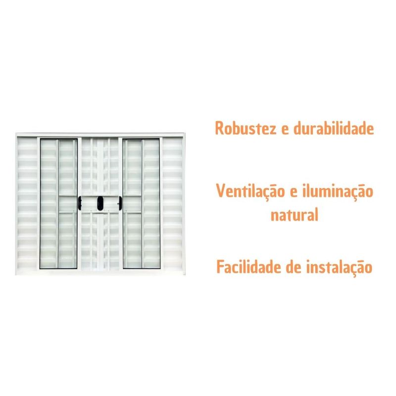 Veneziana-6-Folhas-com-Grade-Aluminio-Branco-100x200cm
