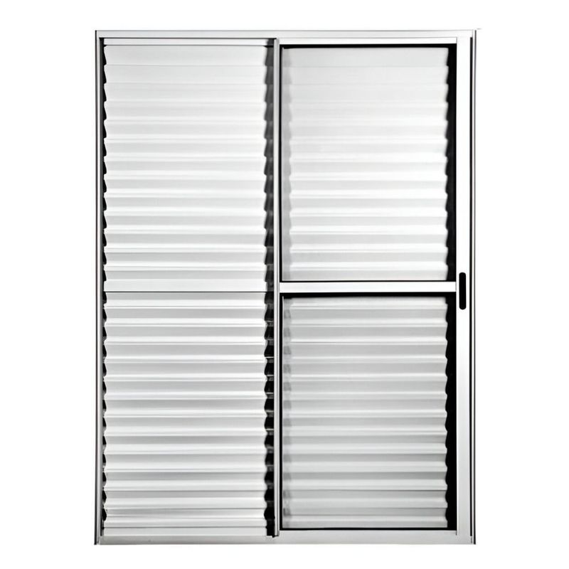 Porta-Balcao-Veneziana-3-Folhas-Vidro-Liso-Aluminio-Branco-210x150cm