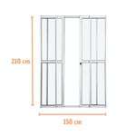 Porta-de-Correr-4-Folhas-Aluminio-Branco-210x150cm