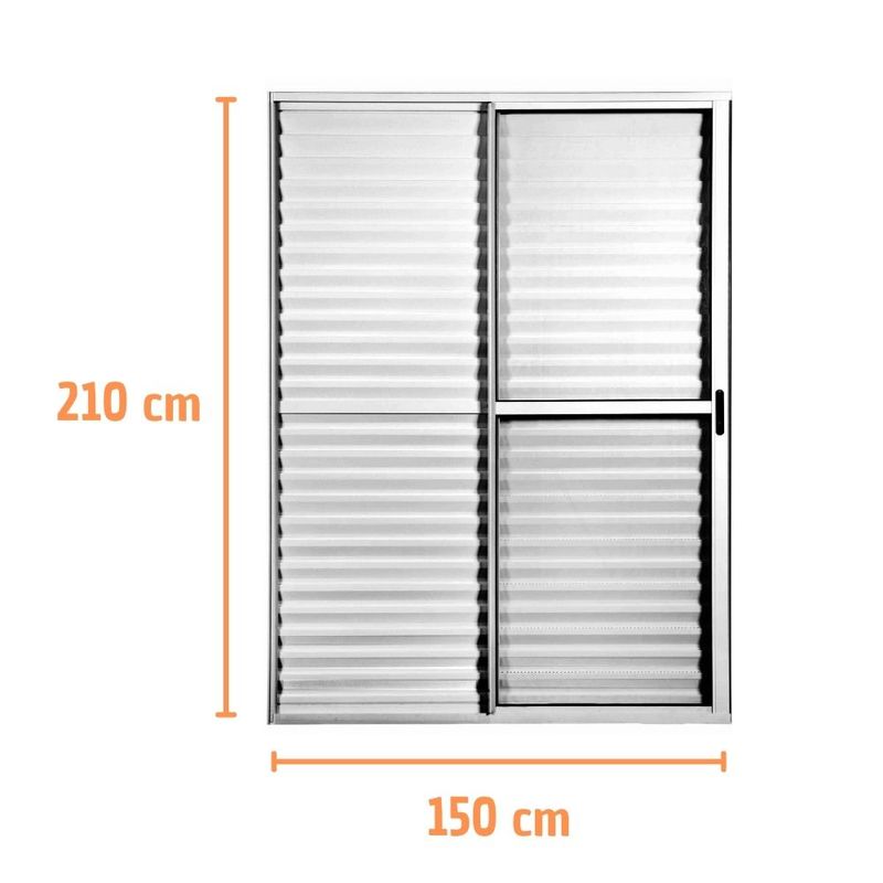 Porta-Balcao-Veneziana-3-Folhas-Aluminio-Brilhante-210x150cm