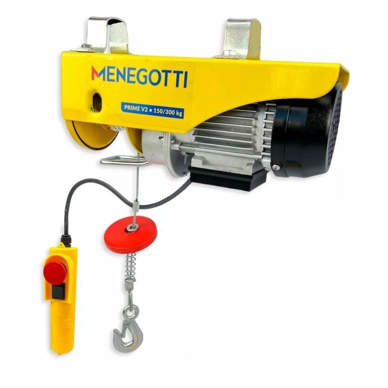 Guincho-de-Coluna-150-300Kg-650W-Prime-150-V2-Mono-220V-Menegotti