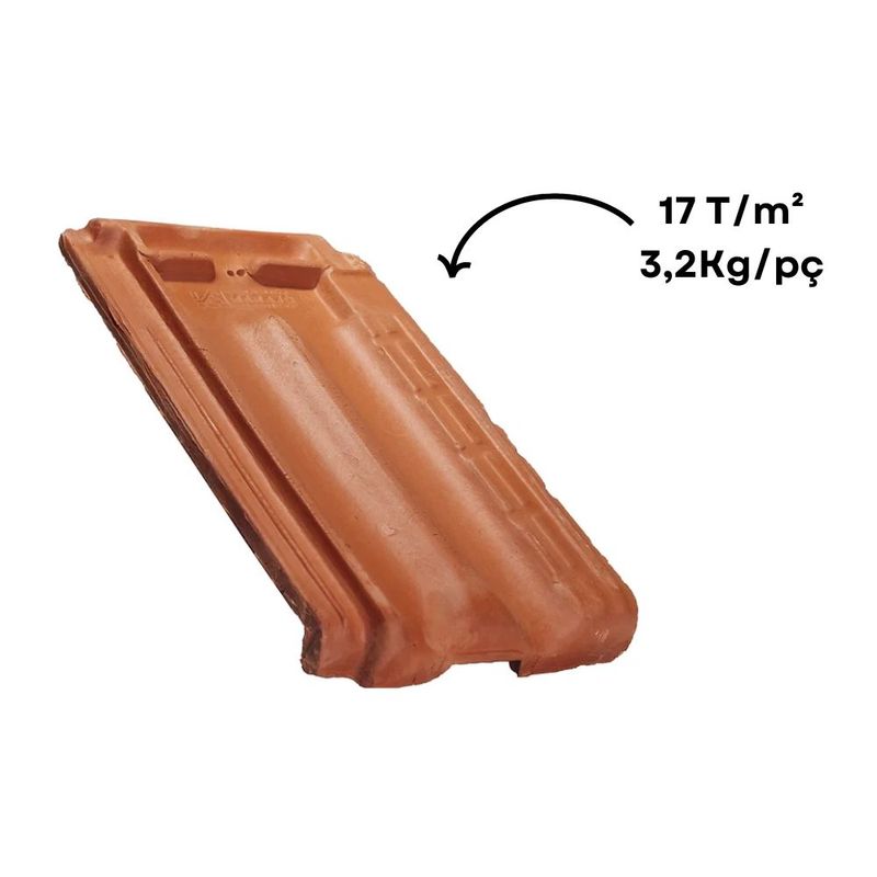 Telha-Francesa-Ceramica-Quadrada-Direita-Vermelha-Marajo
