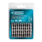 Jogo-de-Bits-Ponta-Dupla-PH2-45mm--10-Pecas-1120955-Gross