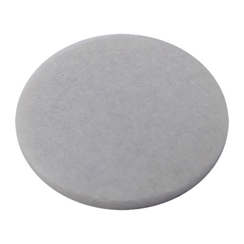 Feltro Autoadesivo Redondo 38mm Branco 04 Peças