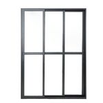 Porta-Balcao-3-Folhas-Vidro-Liso-Aluminio-Preto-210x150cm