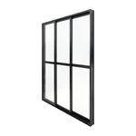 Porta-Balcao-3-Folhas-Vidro-Liso-Aluminio-Preto-210x150cm
