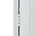 Porta-Lambril-com-Puxador-Aluminio-Branco-Esquerdo-210x80cm