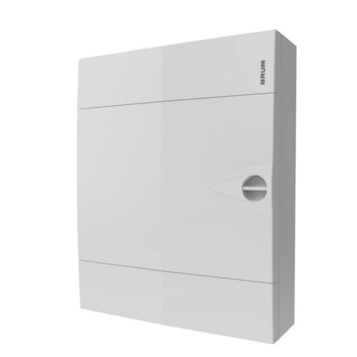 Quadro Sistema VDI de Sobrepor 393x322x70mm Branco Brum