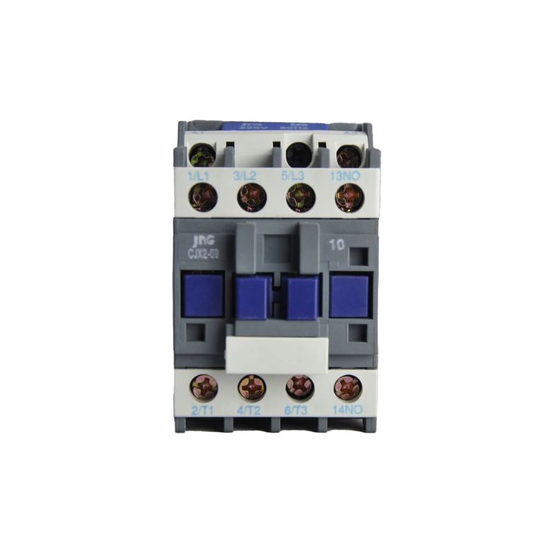Contator-Tripolar-JX2-1NA-9A-AC3-Bobina-220V-Jng