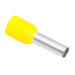 Terminal-Isolado-Tubular-Simples-6mm²-Amarelo-Eletrokit-20-Pecas