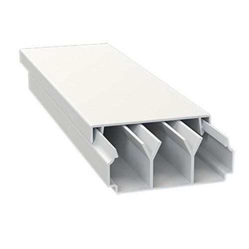 Canaleta com Adesivo 50x20mm Branca Alumbra 2 Metros