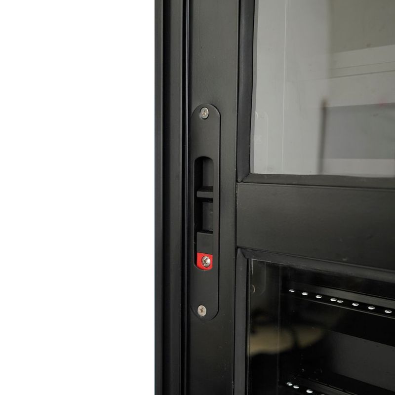 Porta-Balcao-Veneziana-3-Folhas-Vidro-Liso-Aluminio-Preto-210x150cm