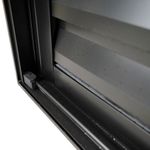 Porta-Balcao-Veneziana-3-Folhas-Vidro-Liso-Aluminio-Preto-210x150cm