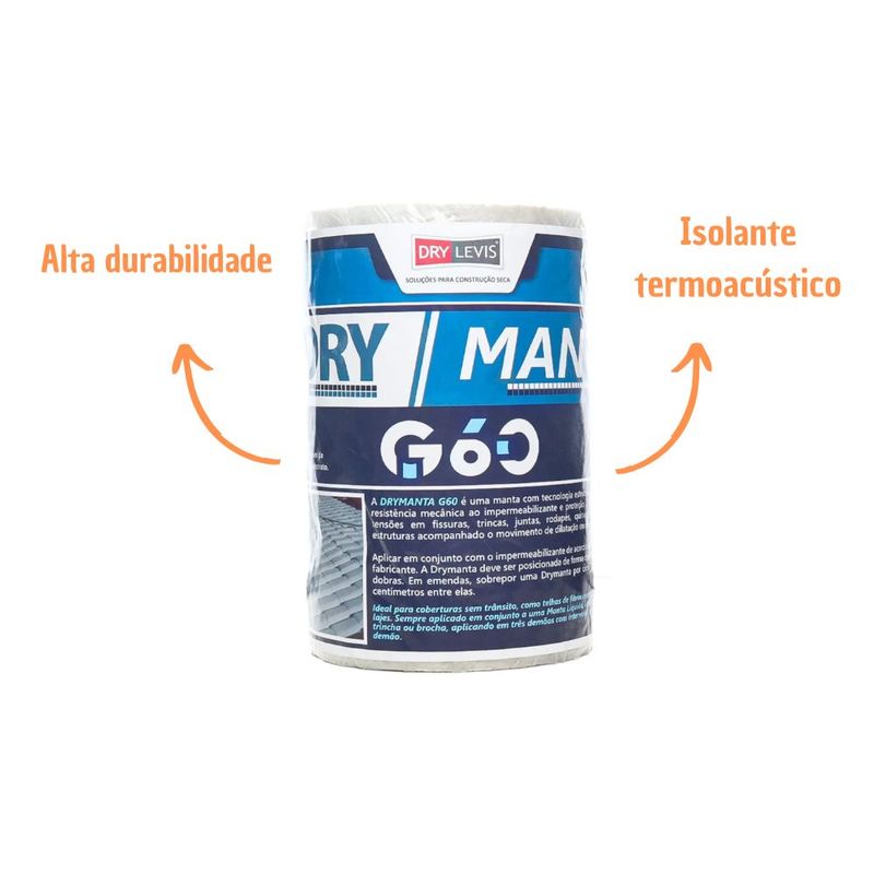 Manta-Estruturante-Poliester-Drymanta-16cm-5m-Drylevis