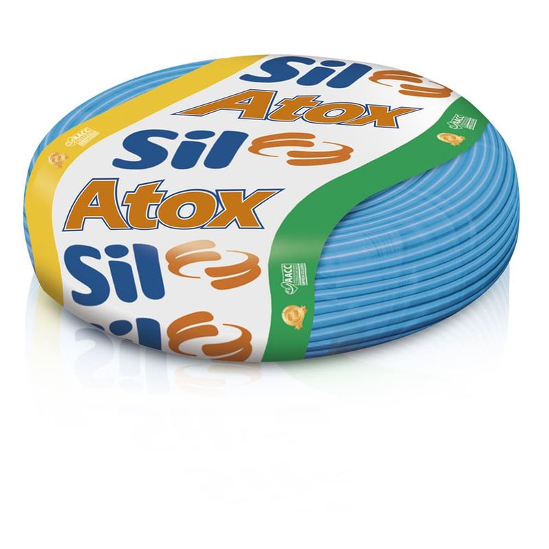 Cabo-Flexivel-Atox-25mm²-750V-Azul-Sil-100-Metros