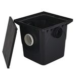 Caixa-de-Gordura-Polipropileno-com-Cesto-para-Limpeza-Preto-42L-Taf