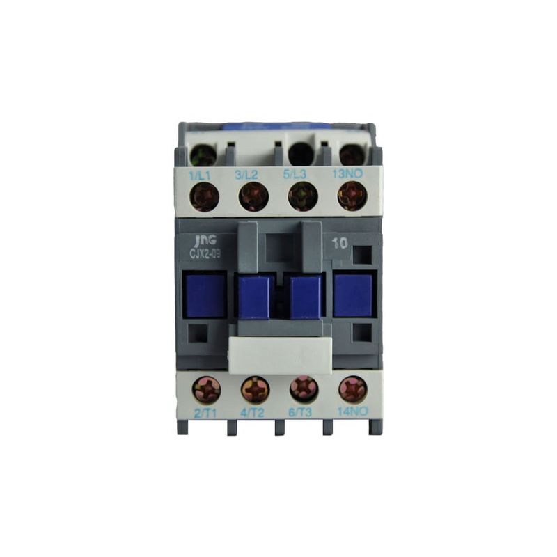 Contator-Tripolar-JX2-1NA-12A-AC3-Bobina-220V-Jng