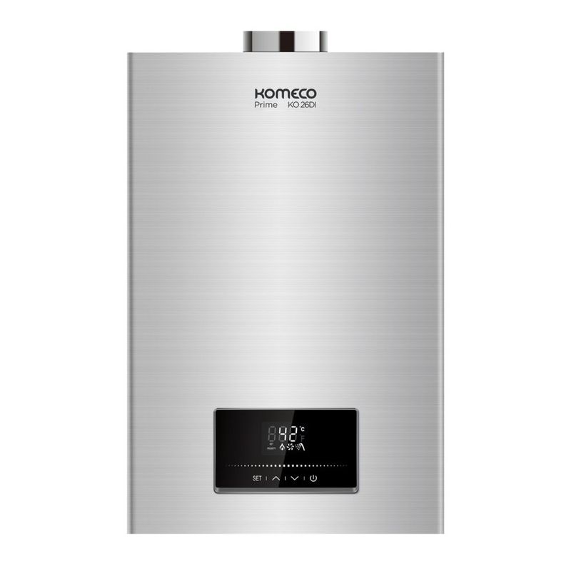 Aquecedor-de-Agua-a-Gas-GN-26L-Prime-Wifi-Inox-Digital-Bivolt-Komeco
