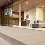Porcelanato-Travertino-Romano-Reyificado-Acetinado-Bege-76x76cm-173m2