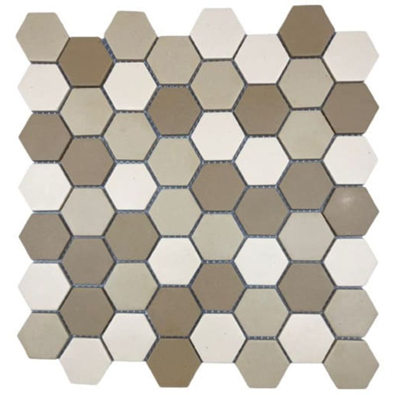 Pastilha-de-Porcelanato-Hexagonal-Eco985-Light-Blend-Bege-30x30cm