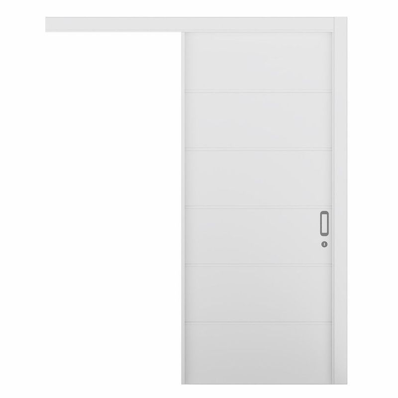 Kit-Porta-de-Correr-Bella-MDP-Branca-UV-Esquerdo-Bt-16-210x82cm