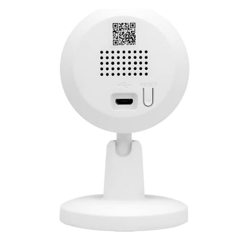 Camera-de-Seguranca-WI-FI-HD-720P-Visao-Noturna-iM1-Branca