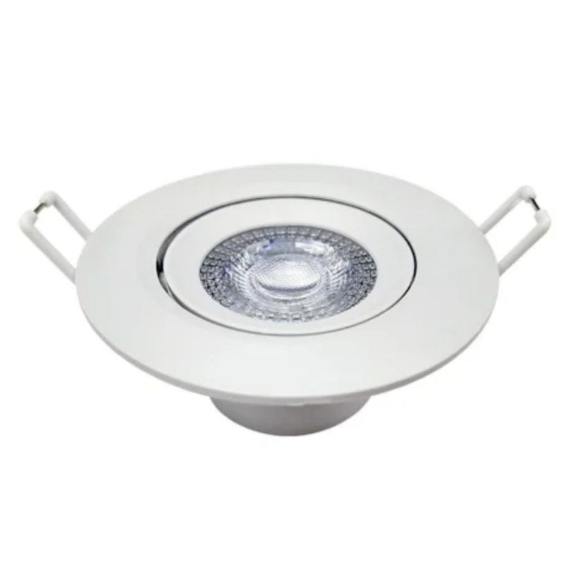 Spot-de-LED-Authentic-Embutir-Redondo-3W-250-Lumens-Luz-Amarela