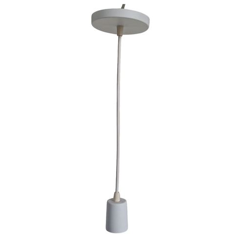 Pendente Single em Termoplástico para 1 Lâmpada E27