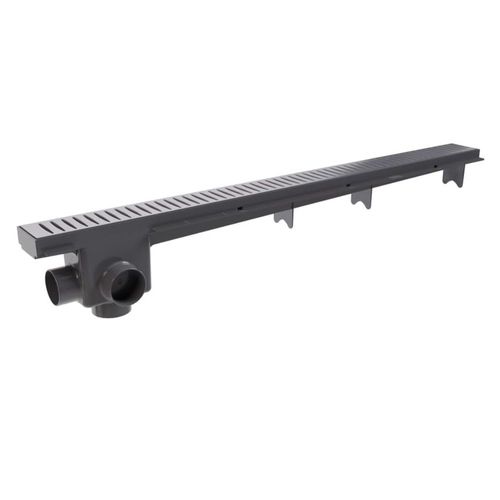Ralo Linear Sifonado com Grelha Cromada 70cm Astra