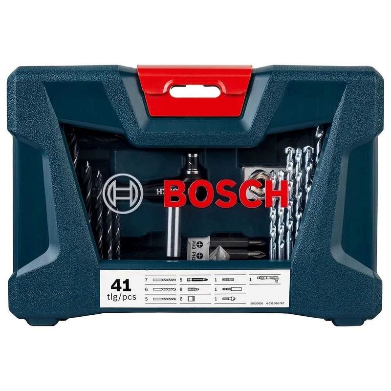 Kit-de-Acessorios-Pontas-e-Brocas-V-Line-41-Pecas-Bosch
