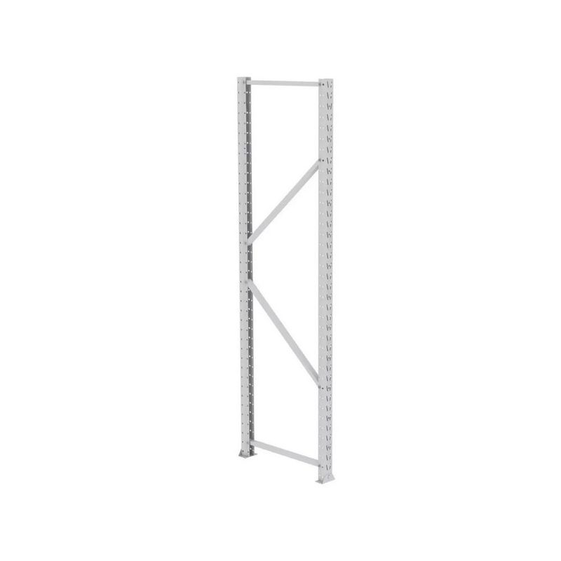 Mini-Porta-Pallet-Modulo-Inicial-200x180x60cm-ate-250Kg-Aco-Cinza