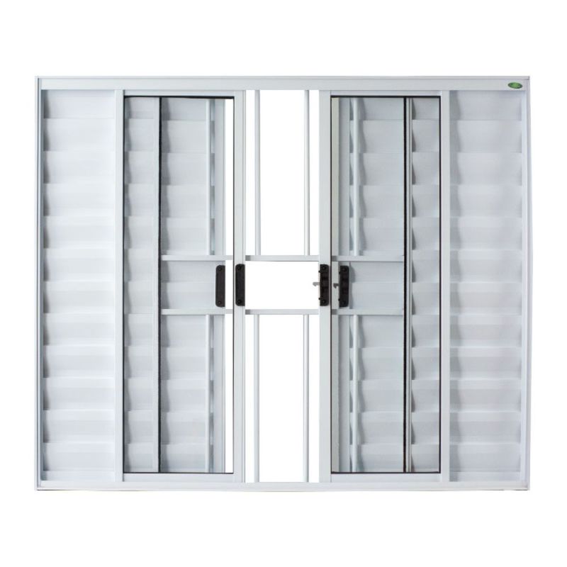 Veneziana-6-Folhas-com-Grade-Aluminio-Branco-120x150cm