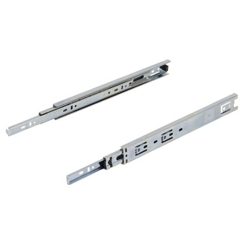 Corrediça Telescópica H35 Mini 300mm Até 25Kg 01 Par Zincada