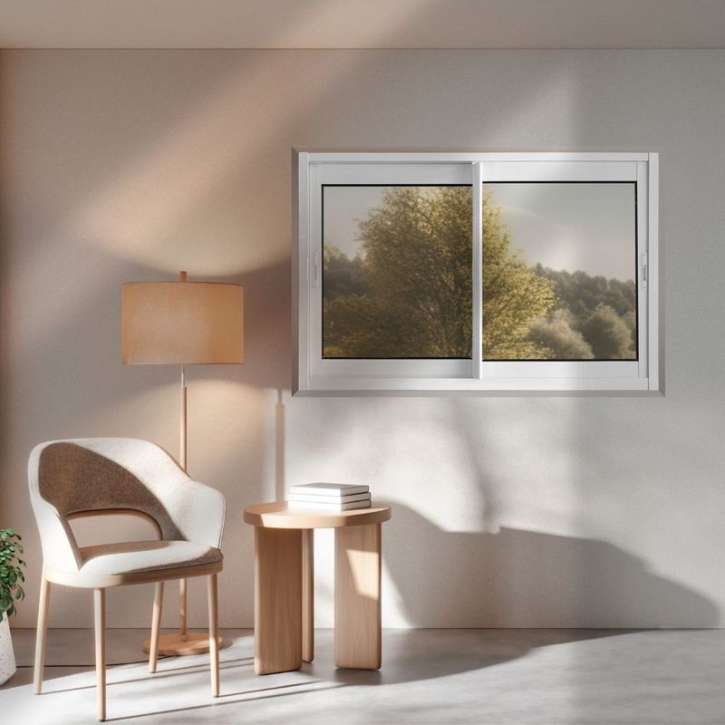 Janela-de-Correr-2-Folhas-sem-Grade-Aluminio-Branco-100x150cm