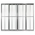 Janela-de-Correr-4-Folhas-com-Grade-Aluminio-Brilhante-100x150cm