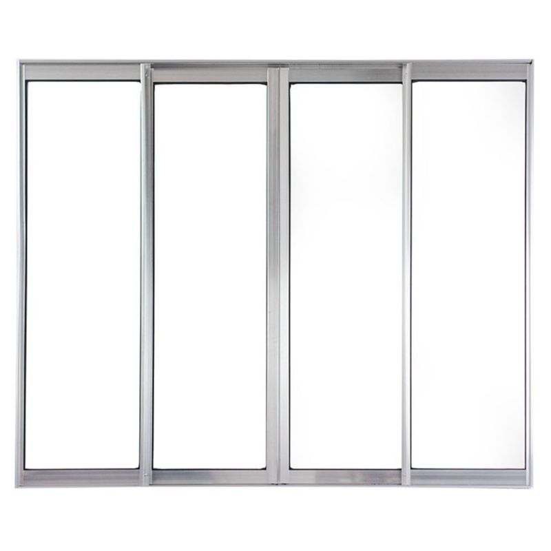 Janela-de-Correr-4-Folhas-sem-Grade-Aluminio-Brilhante-100x150cm