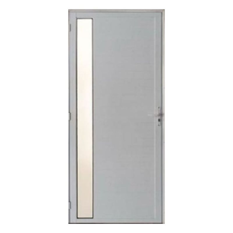 Porta-Lambril-Aluminio-Branco-com-Fechadura-e-Visor-Esquerdo-210x80cm