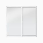 Janela-de-Correr-2-Folhas-sem-Grade-Aluminio-Branco-100x100cm