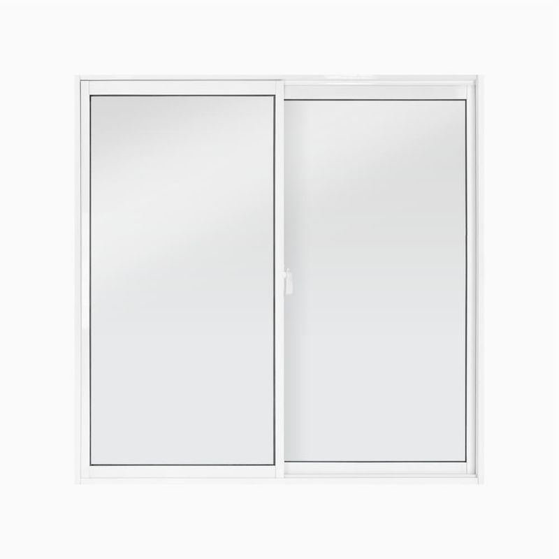 Janela-de-Correr-2-Folhas-sem-Grade-Aluminio-Branco-100x100cm
