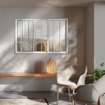 Janela-de-Correr-4-Folhas-com-Grade-Aluminio-Branco-100x150cm