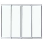 Janela-de-Correr-4-Folhas-sem-Grade-Aluminio-Branco-100x200cm