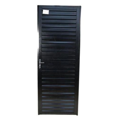 Porta Palheta Alumínio Preto Direito 210x60cm
