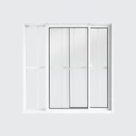 Janela-de-Correr-2-Folhas-com-Grade-Aluminio-Branco-80x80cm