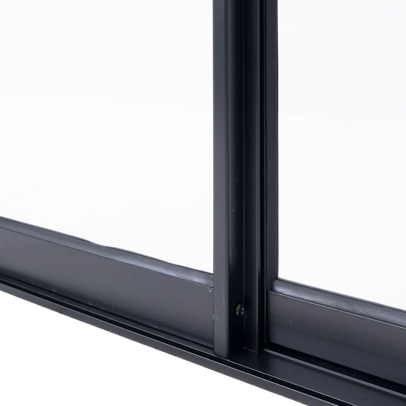 Janela-de-Correr-4-Folhas-sem-Grade-Aluminio-Preto-100x120cm